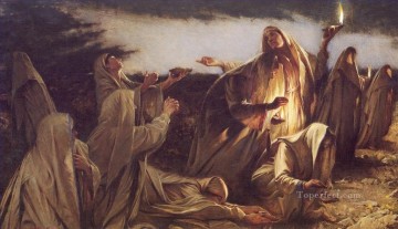クリスチャン・イエス Painting - そのうちの5人は賢明なカトリッククリスチャンでした